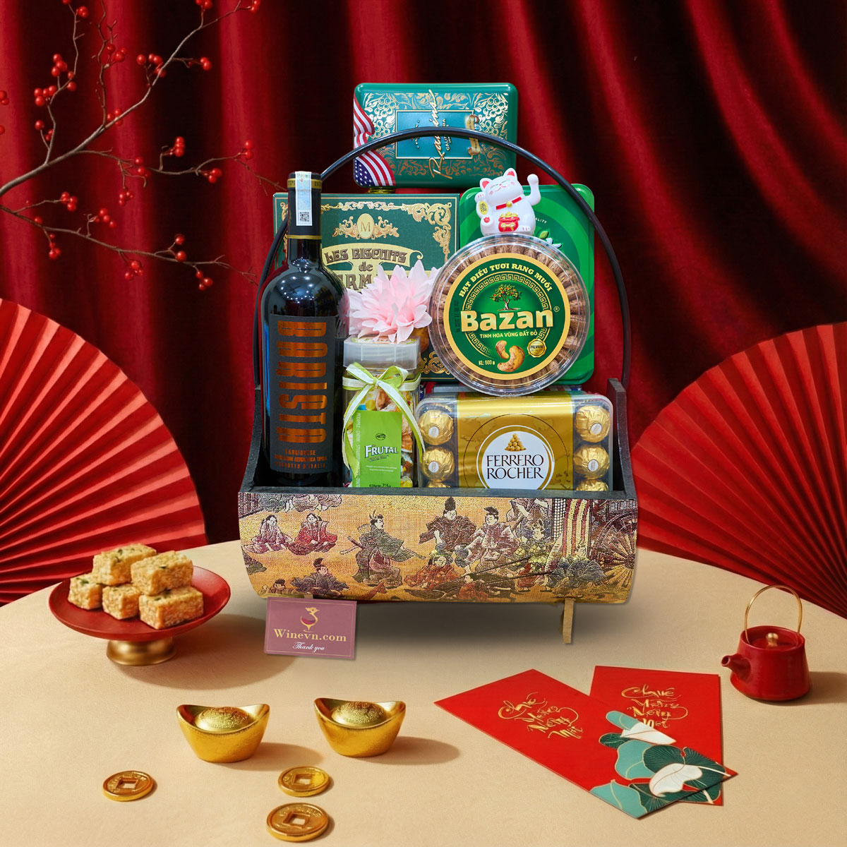 Giỏ Quà Tết Lộc công ty