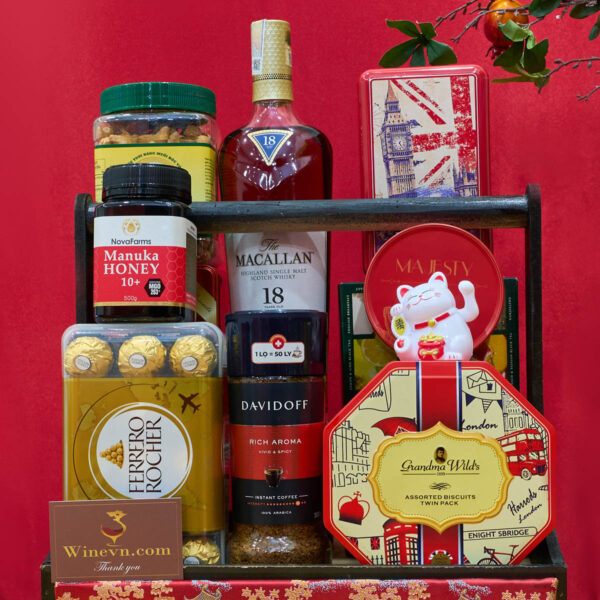 Giỏ Quà Tết Thịnh Vượng GQT2634