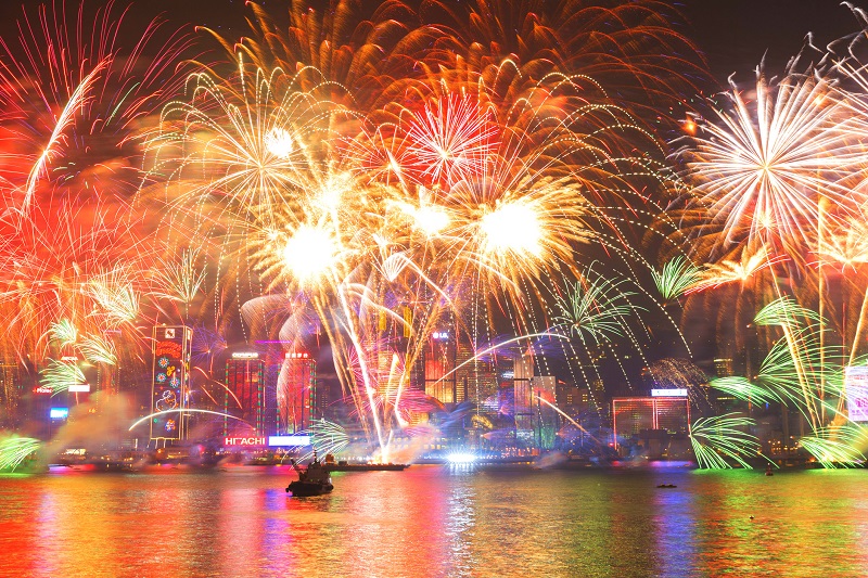 Hình ảnh Pháo hoa Tết