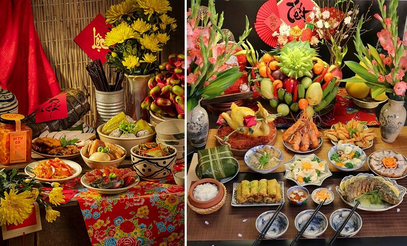Ảnh ẩm thực Tết