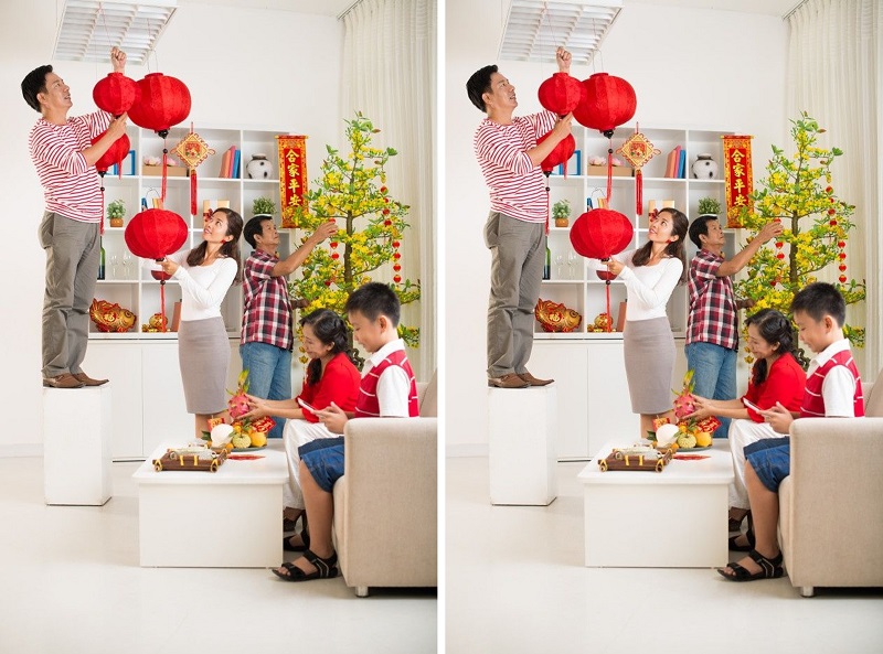 Hình ảnh Tết dọn nhà