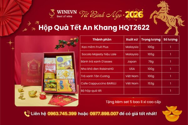 Hộp Quà Tết An Khang HQT2622