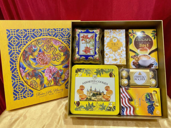 Hộp Quà Tết Kim Xuân HQT2664