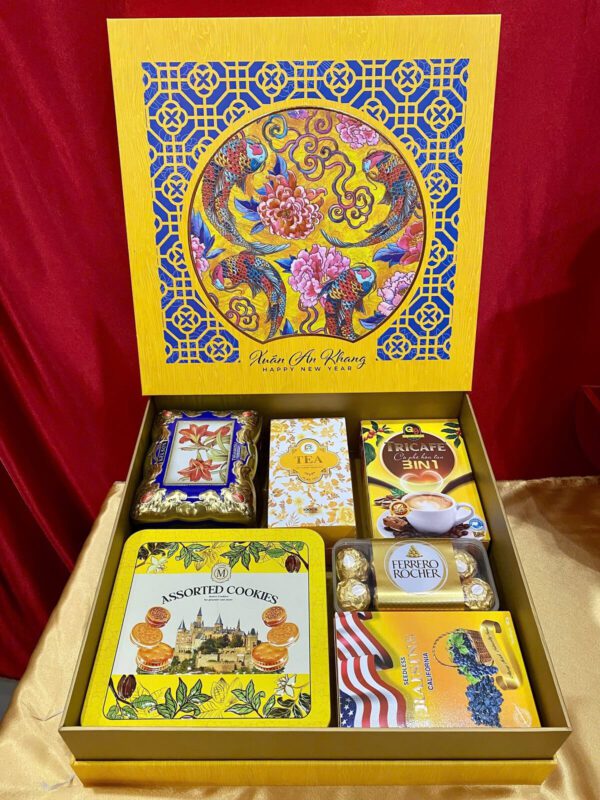 Hộp Quà Tết Kim Xuân HQT2664