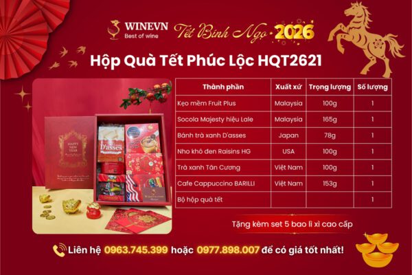 Hộp Quà Tết Phúc Lộc HQT2621