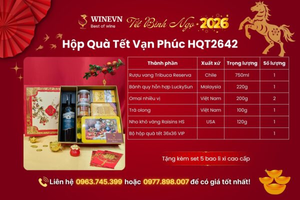 Hộp Quà Tết Vạn Phúc HQT2642