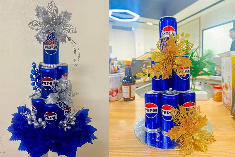 Làm Tháp nước ngọt Pepsi