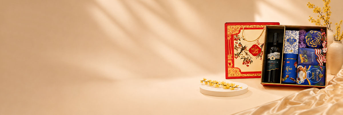 Banner hộp quà Tết 2027