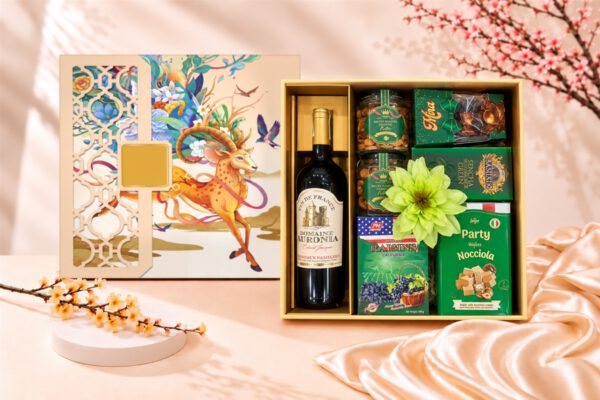 Hộp Quà Tết Lộc Biếc Nghinh Xuân HQT2707