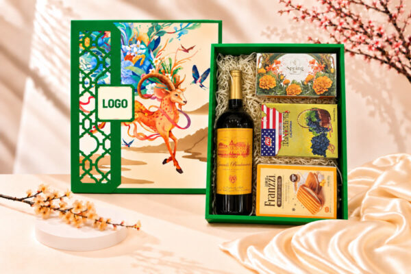 Hộp Quà Tết Lộc Biếc Nghinh Xuân HQT2715