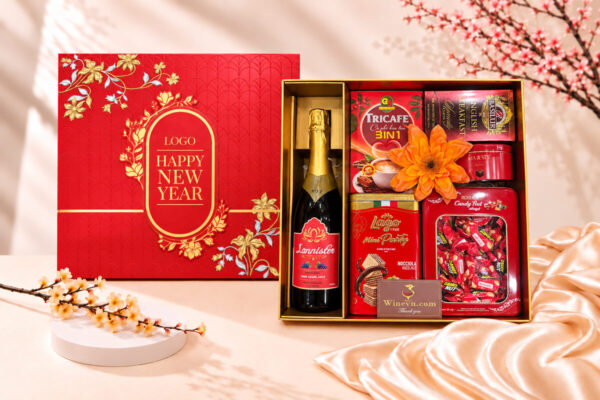 Hộp Quà Tết Happy New Year HQT2721