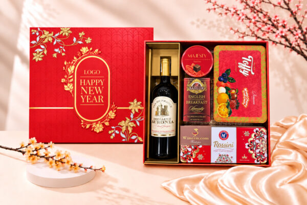 Hộp Quà Tết Happy New Year HQT2722