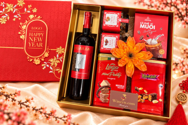Hộp Quà Tết Happy New Year HQT2724
