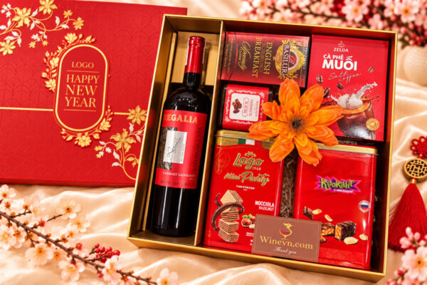 Hộp Quà Tết Happy New Year HQT2725