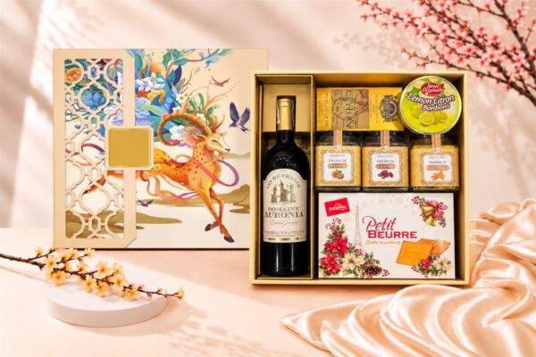 Hộp Quà Tết Lộc Biếc Nghinh Xuân HQT2731