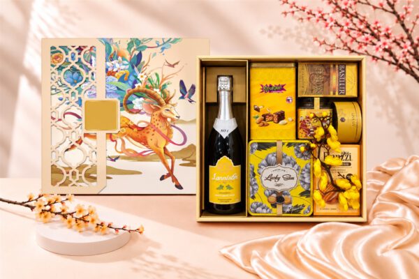 Hộp Quà Tết Lộc Biếc Nghinh Xuân HQT2733